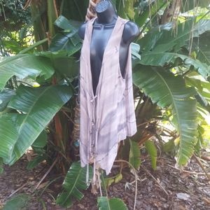 Batik vest by kembali